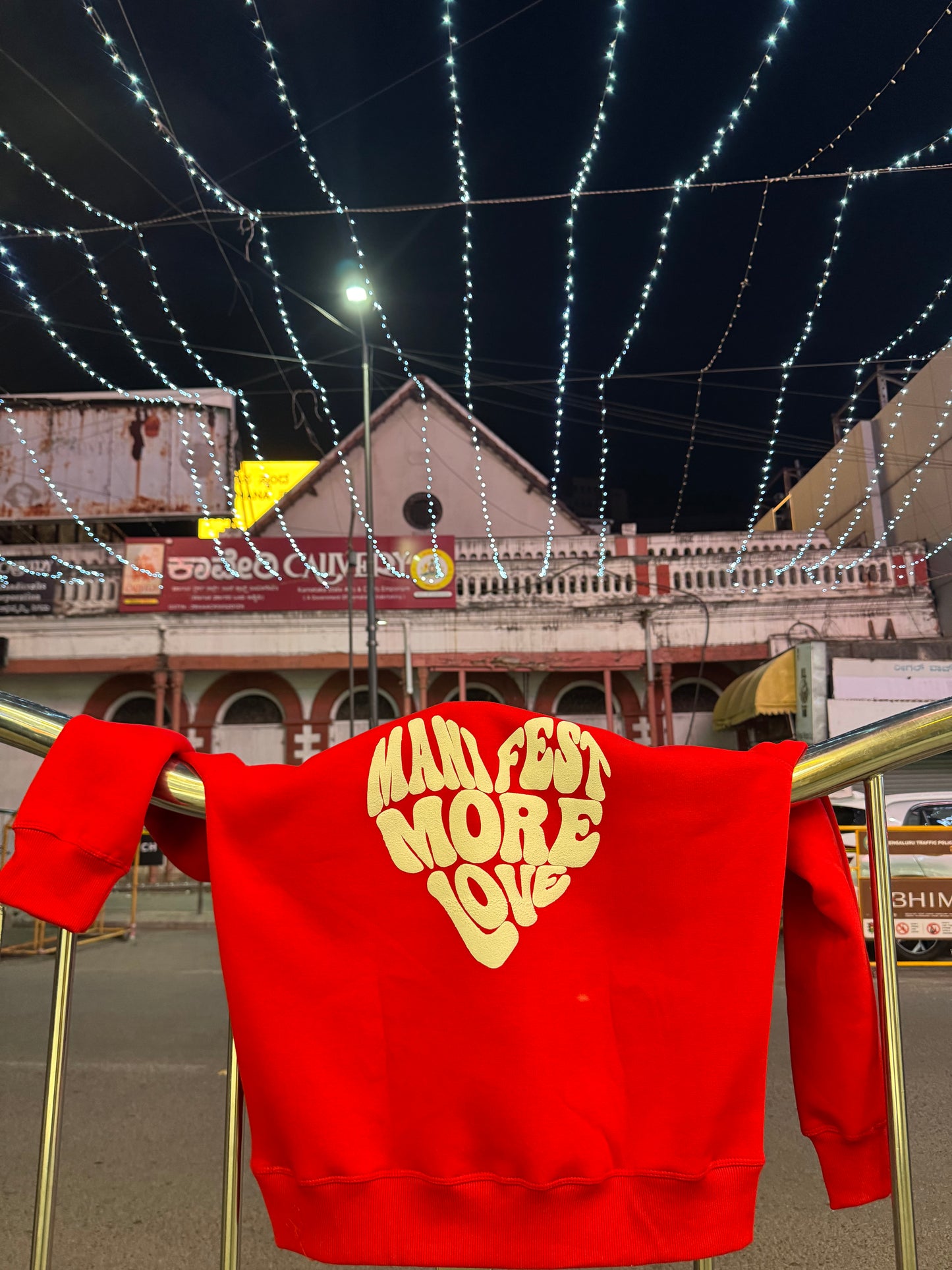 More love oversized hoodie