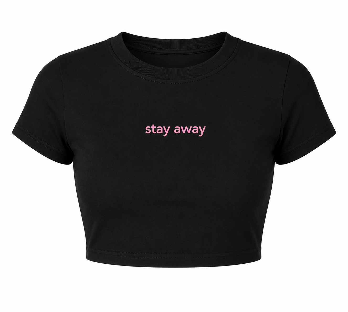 Stay Away Crop Top