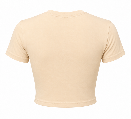 HOT GIRLS LIKE TECHNO — Crop Top